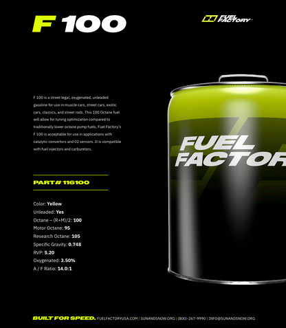 Fuel Factory F100 Race Fuel