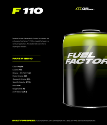 Fuel Factory F110 Race Fuel