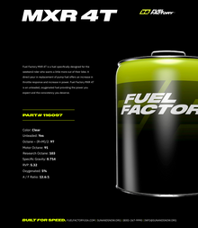 Fuel Factory MXR 4T Race Fuel