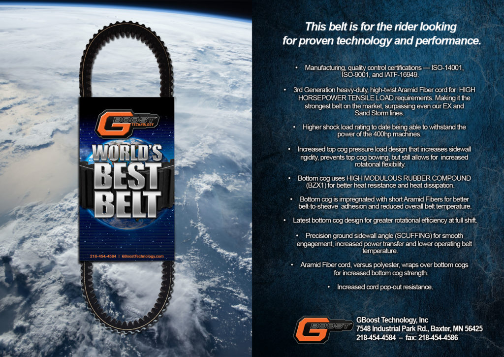 Gboost World Best Belt WBB0019