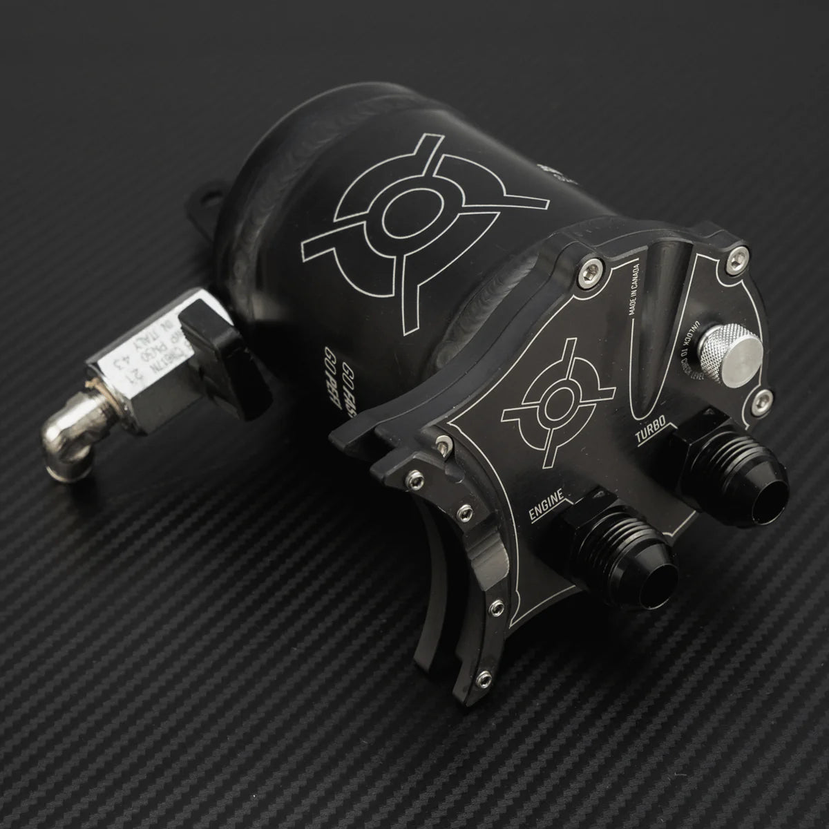 Precision EFI Air/Oil Separator System For BRP Ski-Doo 900 Turbo / 900Turbo R / Mach Z