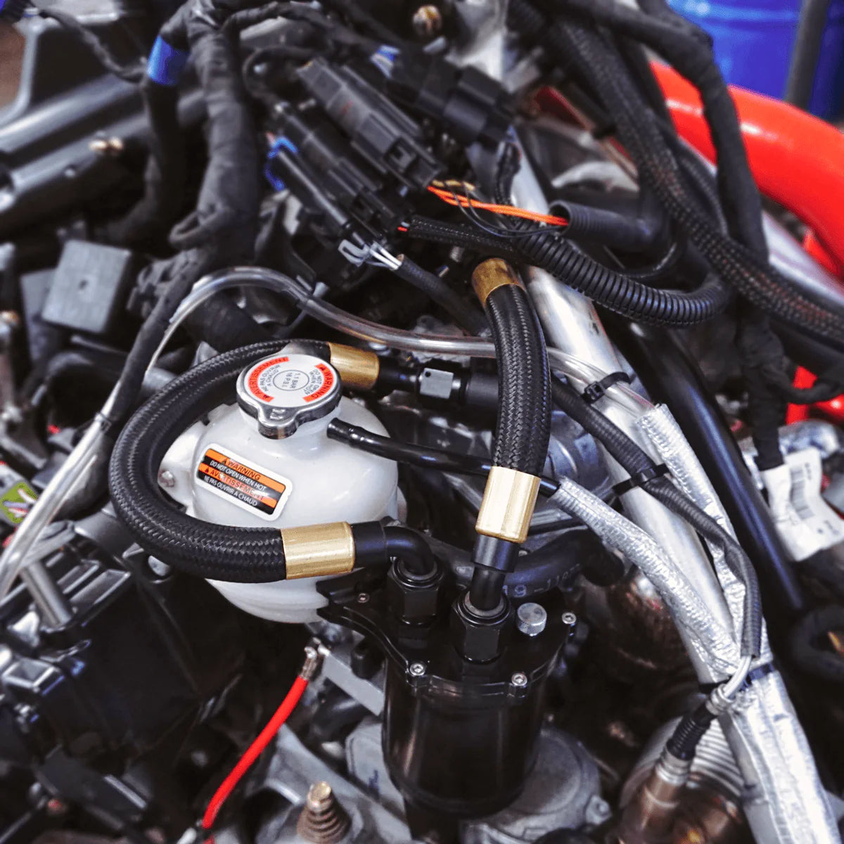 Precision EFI Air/Oil Separator System For BRP Ski-Doo 900 Turbo / 900Turbo R / Mach Z