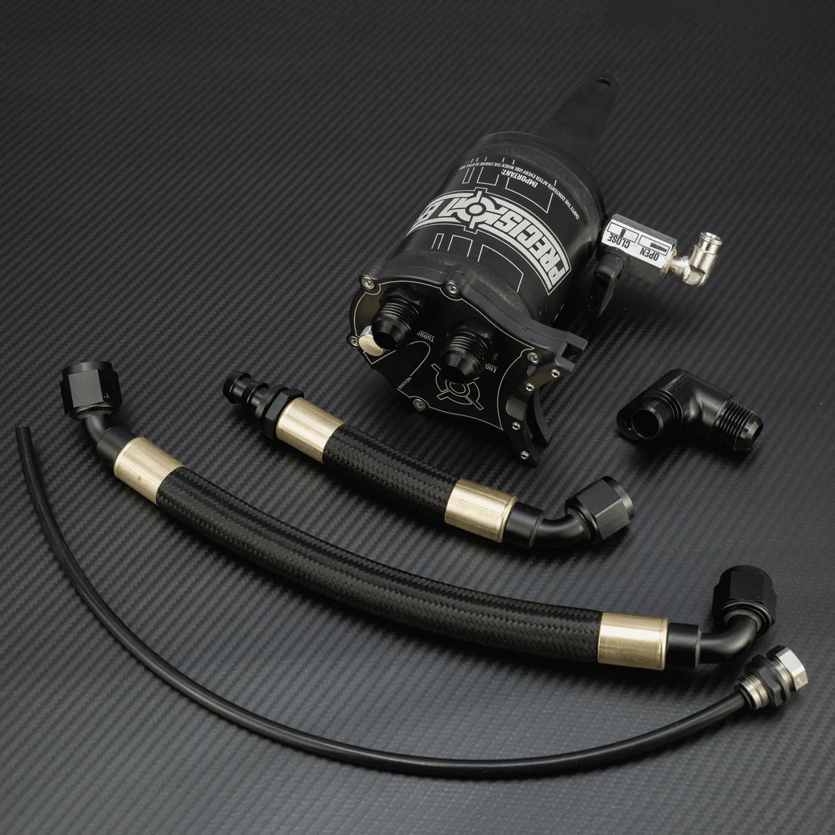 Precision EFI Air/Oil Separator System For BRP Ski-Doo 900 Turbo / 900Turbo R / Mach Z