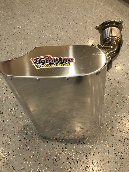Hurricane Full Flow Trail Exhaust System For BRP Ski-Doo & Lynx 900 Turbo / 900 Turbo R / Mach Z