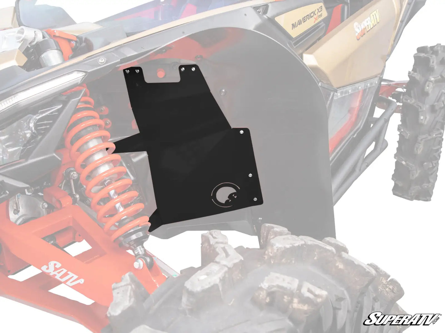 Superatv Inner Fender Guards For Can-Am Maverick X3