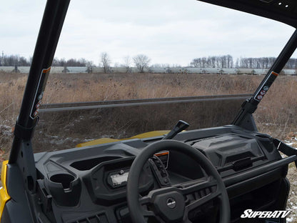Superatv Half Windshield For BRP Can-Am Defender HD11