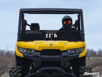 Superatv Half Windshield For BRP Can-Am Defender HD11