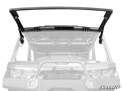 Superatv Maxdrive Power Flip Glass Windshield For BRP Can-Am Defender HD11