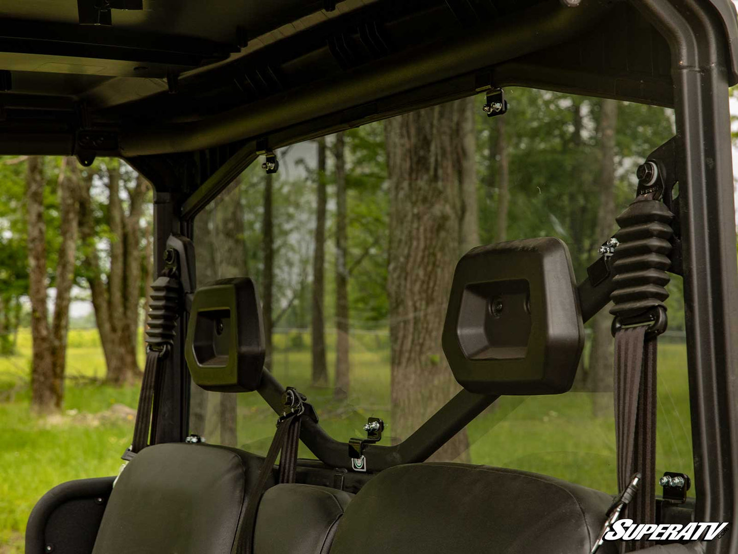 Superatv Rear Windshield For BRP Can-Am Defender HD11