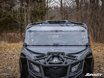 Superatv Flip Windshield For BRP Can-Am Maverick X3