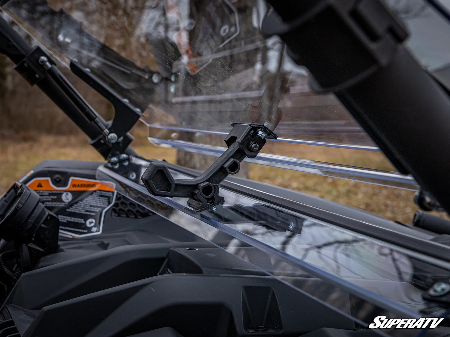 Superatv Flip Windshield For BRP Can-Am Maverick X3