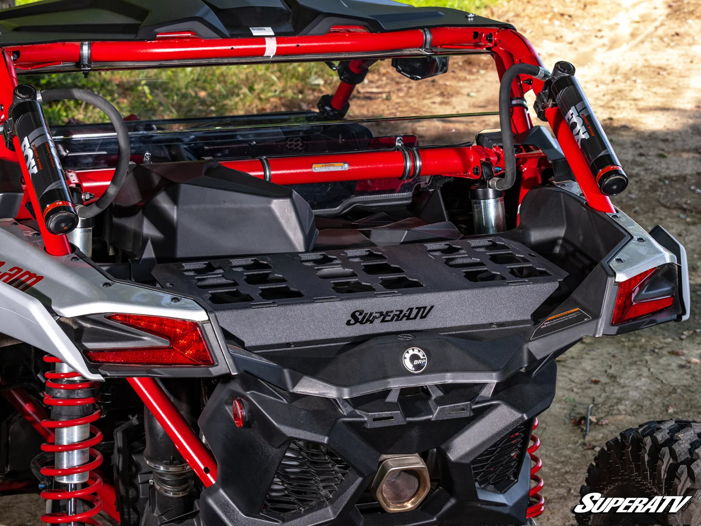 Superatv Milwaukee Compatible Bed Mount For BRP Can-Am Maverick X3
