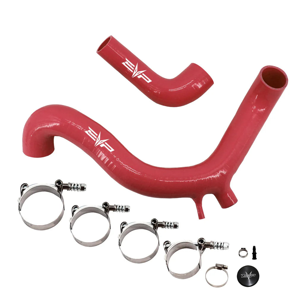 Evolution Powersports Silicone Charge Tubes With BOV Port For BRP Can-Am Maverick X3