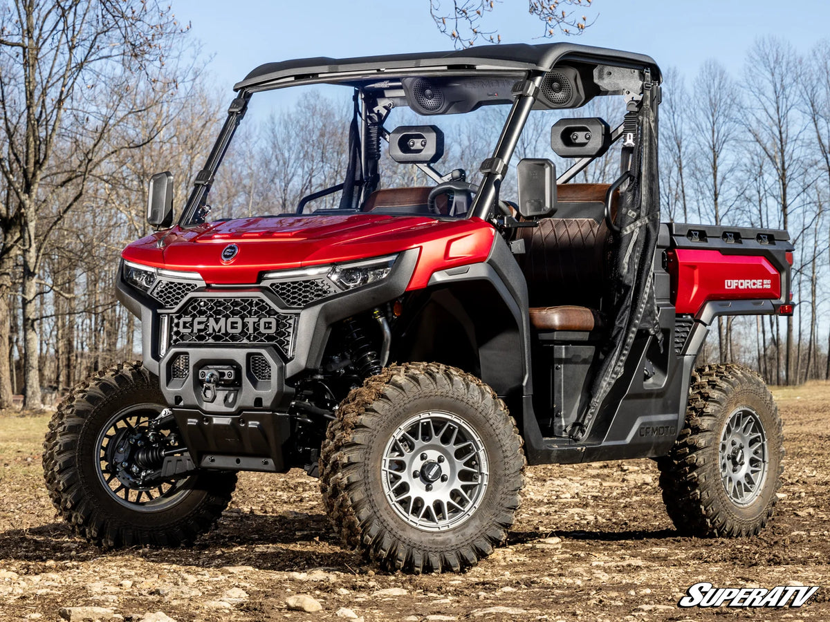 Superatv CFMoto UForce U10 Pro Scratch-Resistant Full Windshield