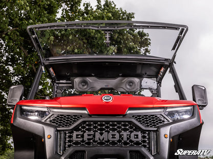 Superatv CFMoto UForce U10 Pro Scratch-Resistant Flip Windshield