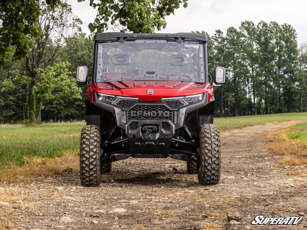 Superatv CFMoto UForce U10 Pro Scratch-Resistant Flip Windshield