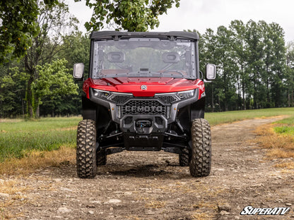 Superatv CFMoto UForce U10 Pro Scratch-Resistant Flip Windshield