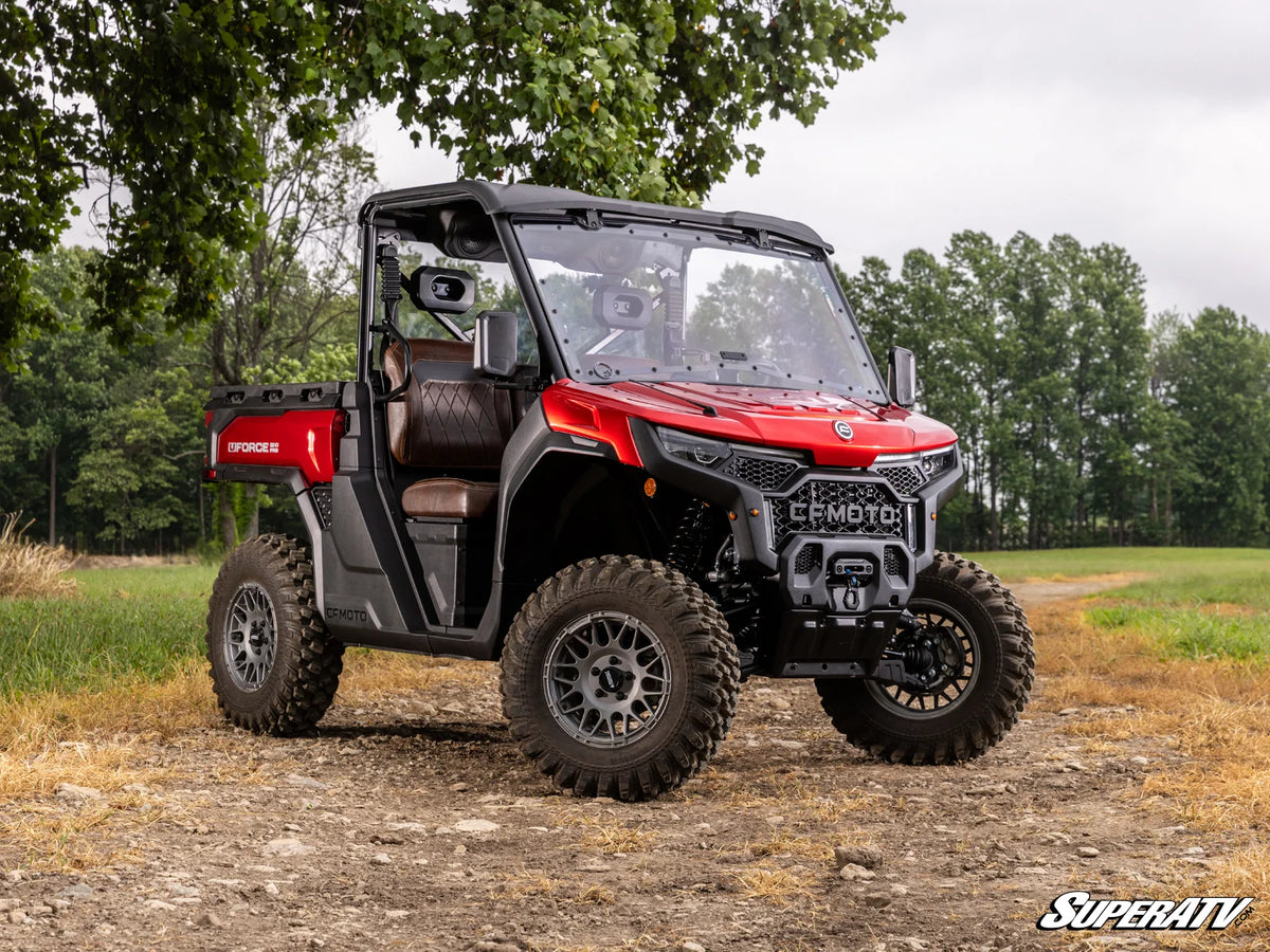 Superatv CFMoto UForce U10 Pro Scratch-Resistant Flip Windshield