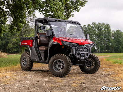 Superatv CFMoto UForce U10 Pro Scratch-Resistant Flip Windshield