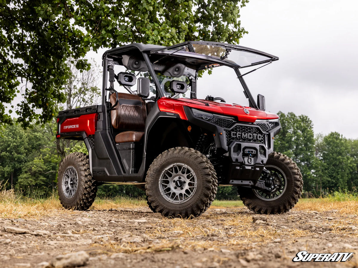 Superatv CFMoto UForce U10 Pro Scratch-Resistant Flip Windshield
