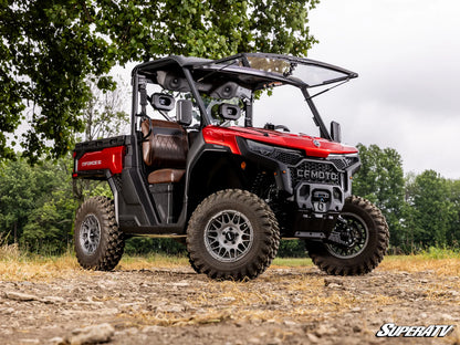 Superatv CFMoto UForce U10 Pro Scratch-Resistant Flip Windshield