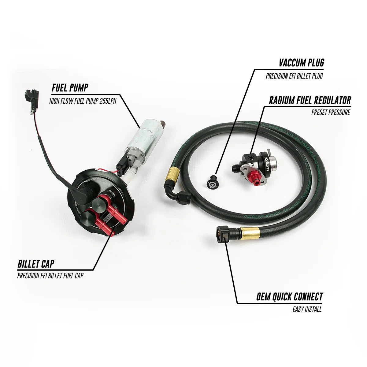 Precision EFI Fuel System Upgrade Kit For Yamaha & Arctic Cat 998T