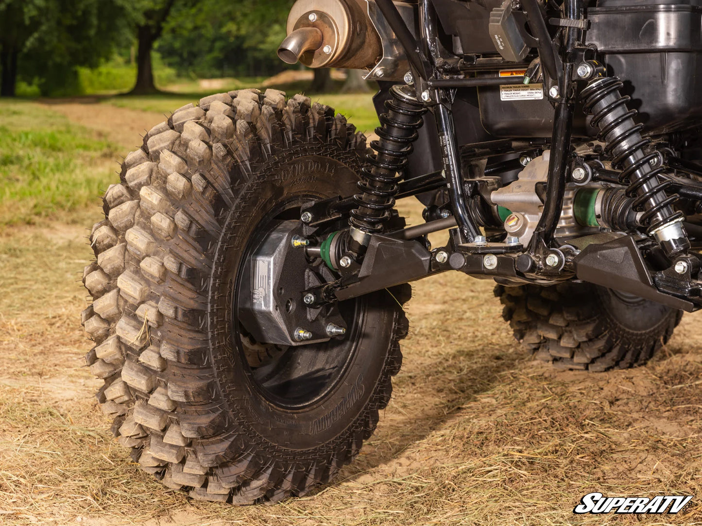 Superatv 4" Portal Gear Lift For Kawasaki Brute Force 750