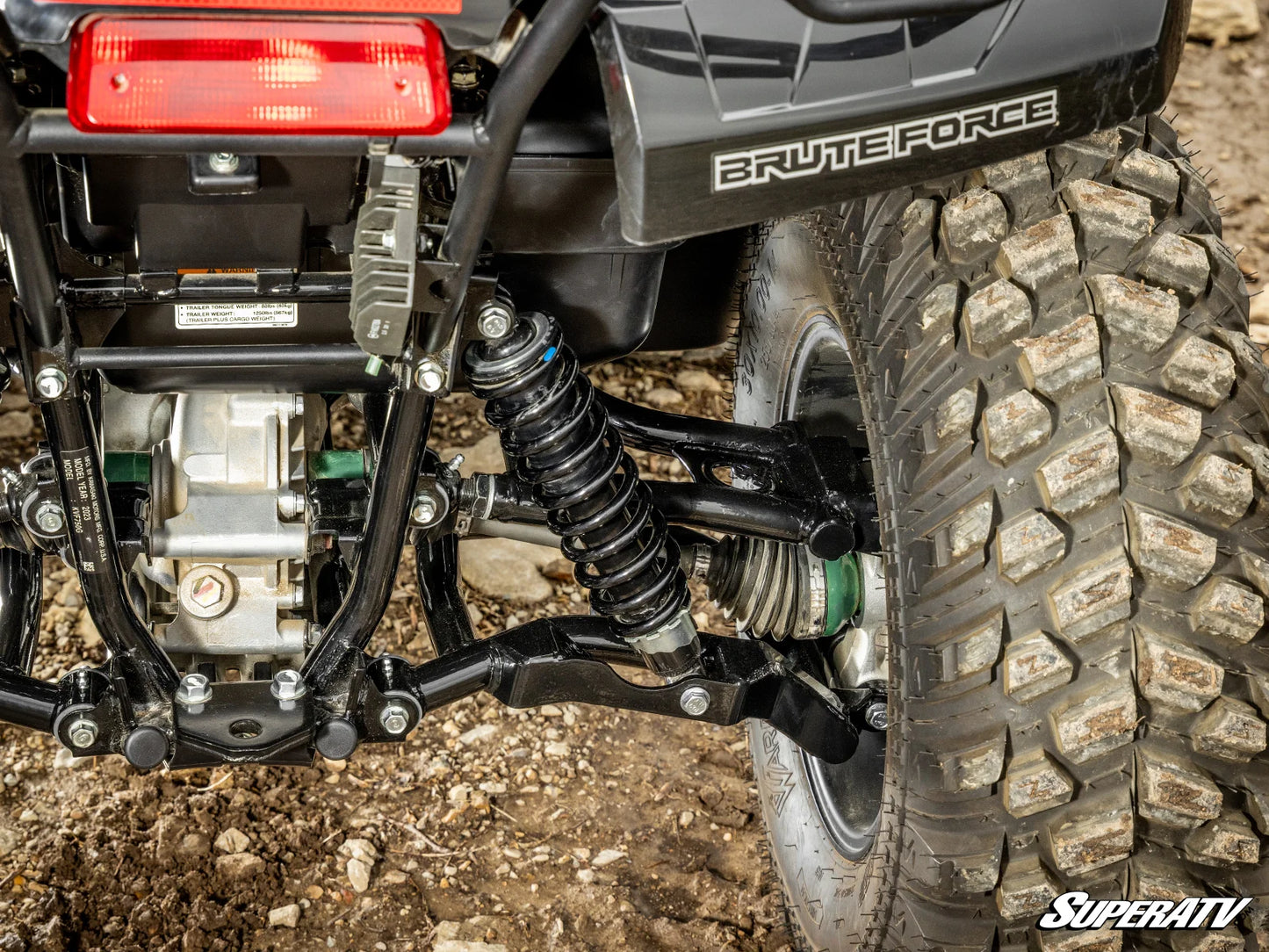 Superatv High Clearance Rear A-Arms For Kawasaki Brute Force 750