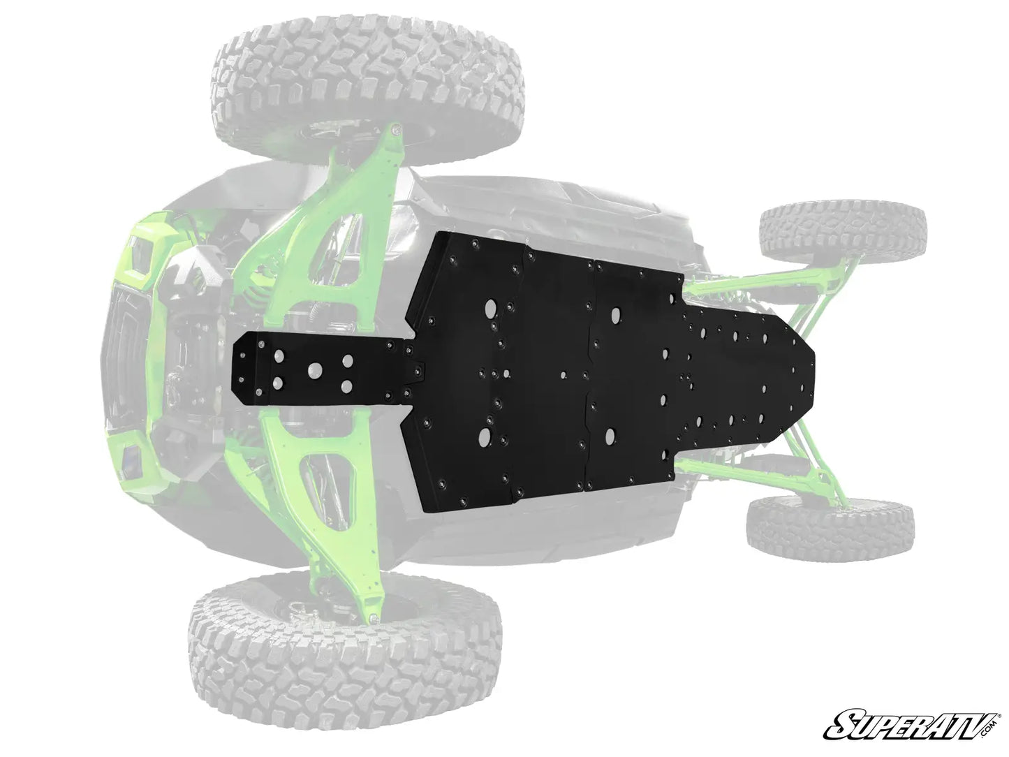 Superatv Full Skid Plate For Kawasaki Teryx 4/5 H2