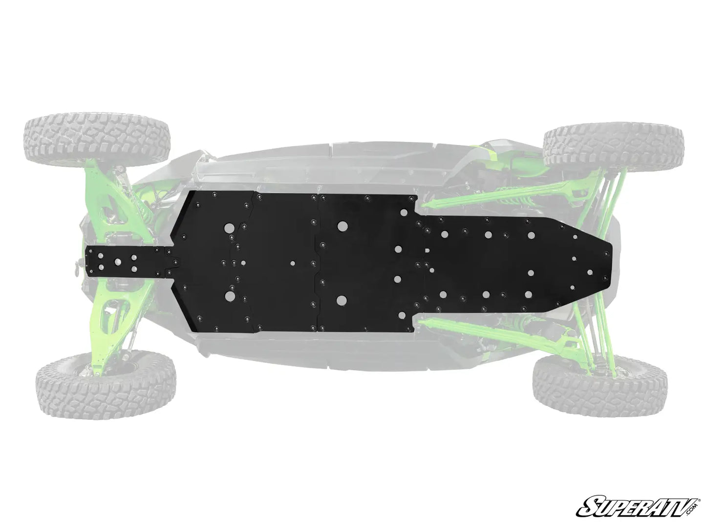 Superatv Full Skid Plate For Kawasaki Teryx 4/5 H2