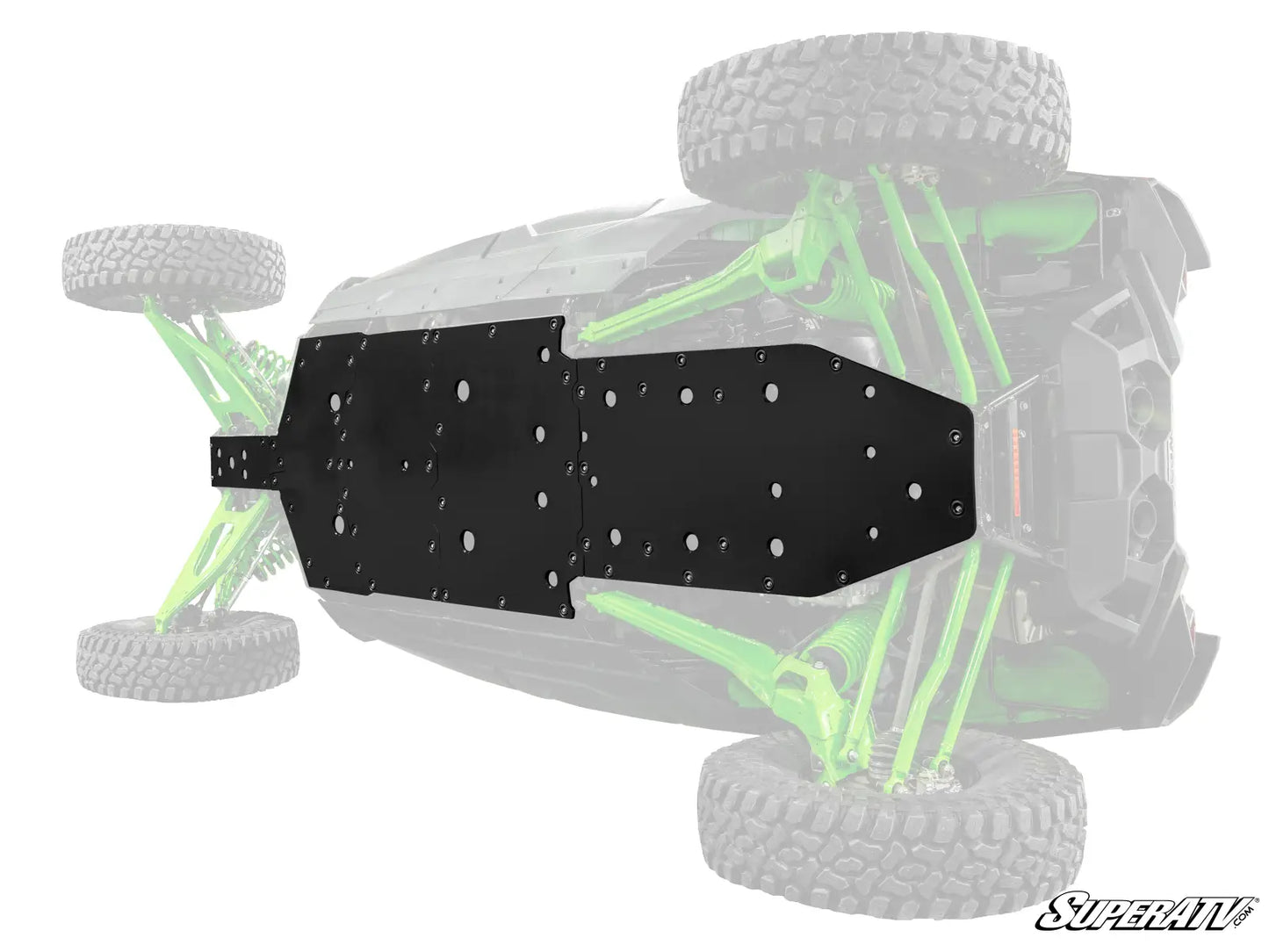 Superatv Full Skid Plate For Kawasaki Teryx 4/5 H2