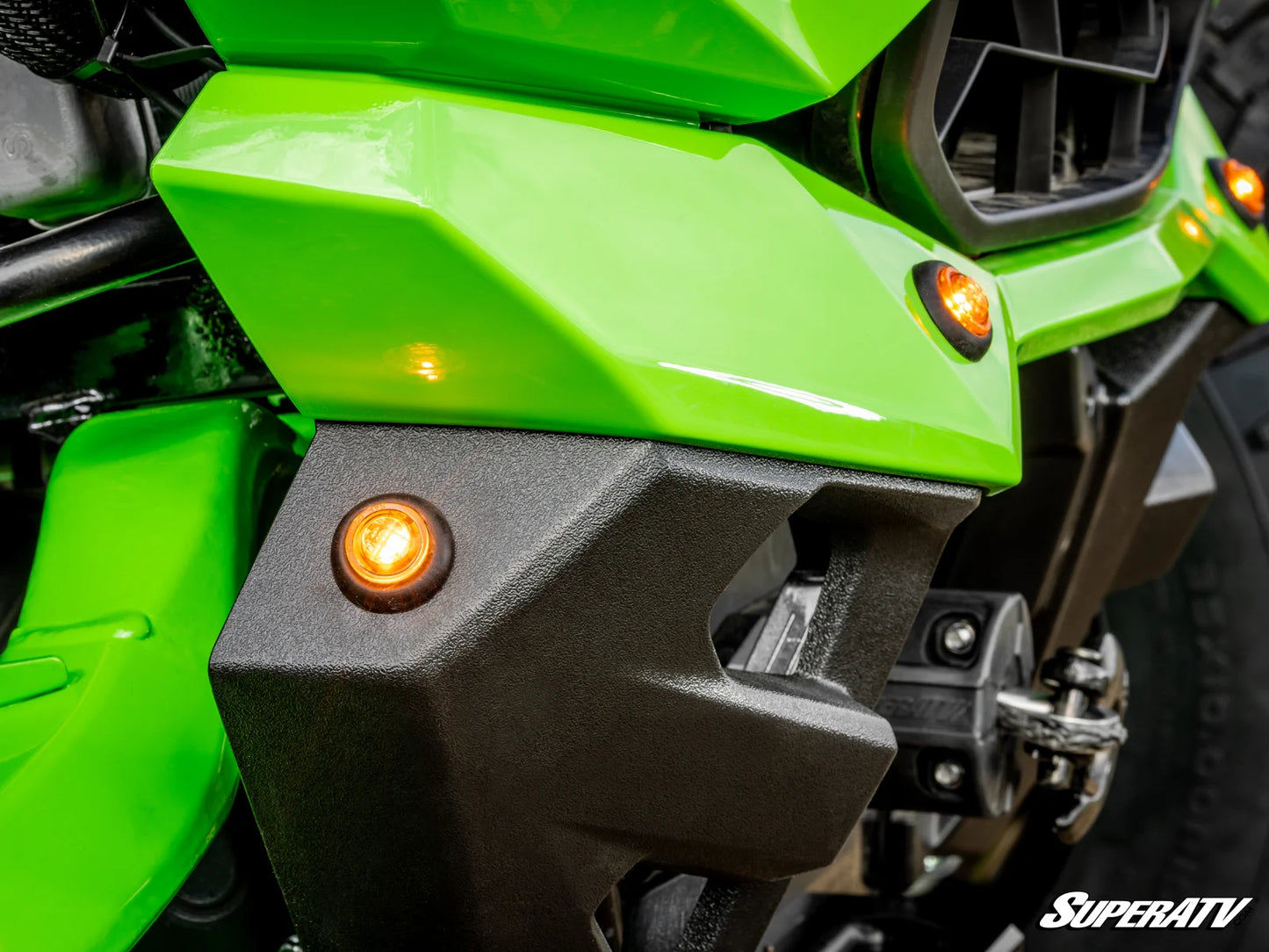 Superatv Deluxe Self-Canceling Turn Signal Kit For Kawasaki Teryx 4/5 H2