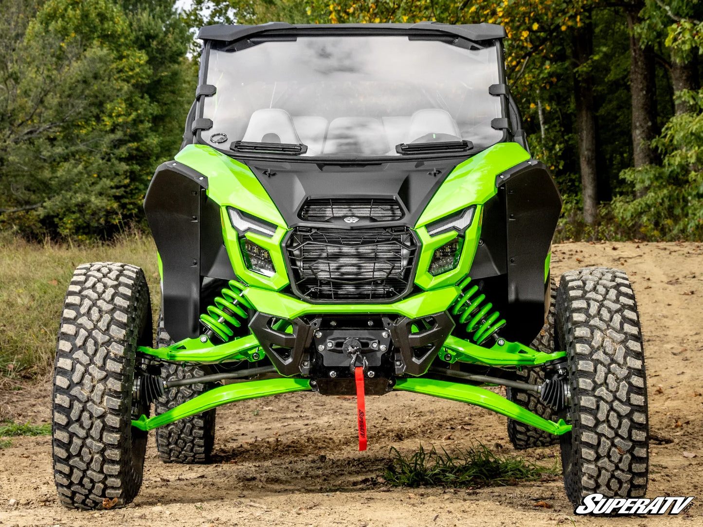Superatv Vented Windshield For Kawasaki Teryx 4/5 H2