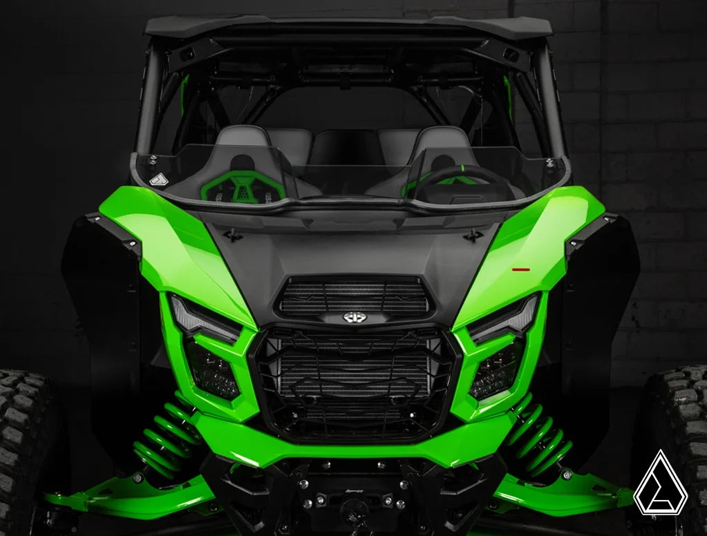 Assault Industries Half Windshield For Kawasaki Teryx 4/5 H2