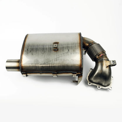 Precision EFI Stainless Steel 2.5" Quiet Exhaust For Yamaha & Arctic Cat 998T