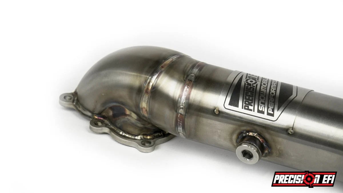 Precision EFI Stainless Steel Exhaust Straight Pipe For Yamaha & Arctic Cat 998T
