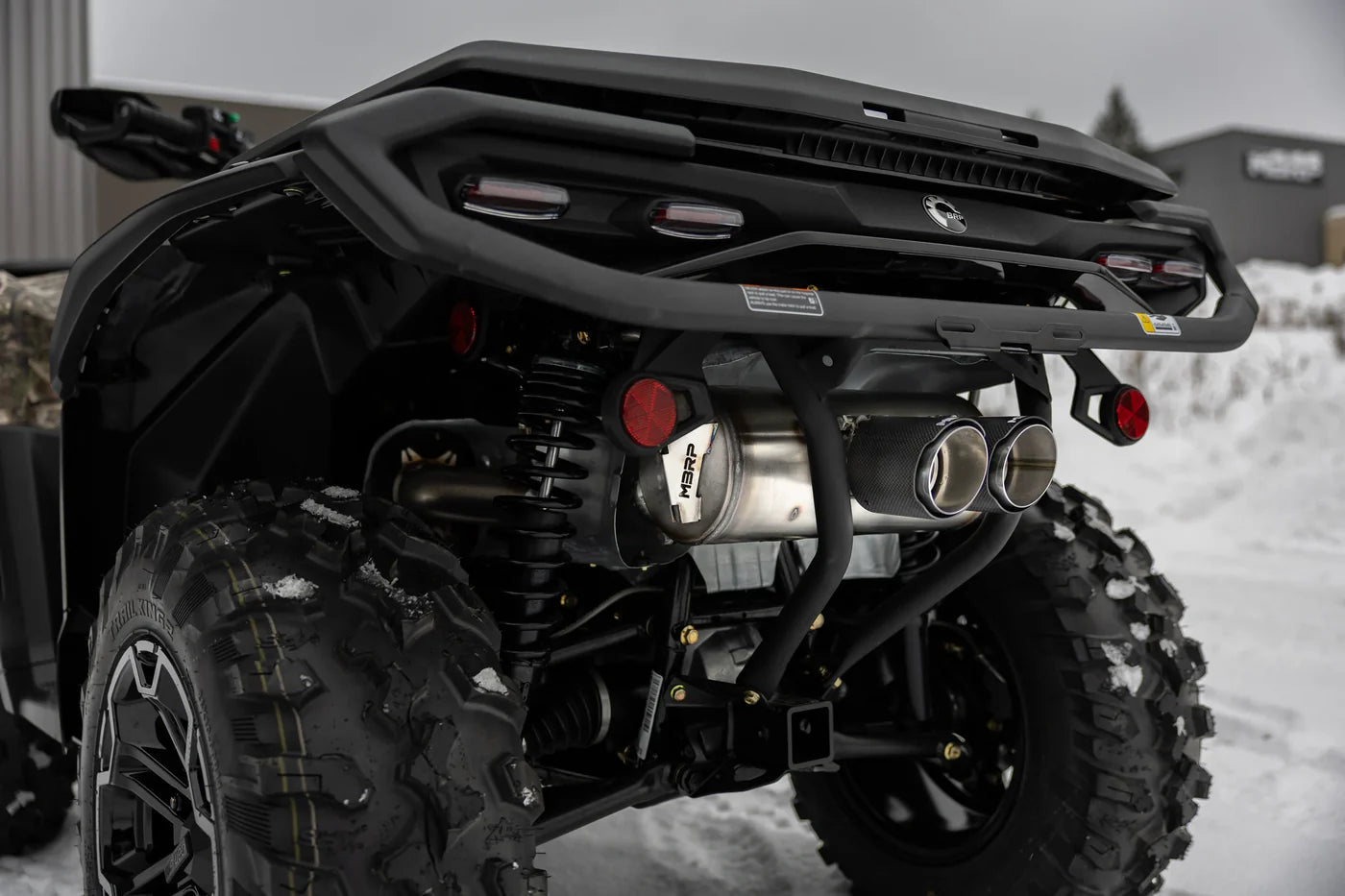 MBRP Slip On Exhaust For 2025+ BRP Can-Am Outlander 850 & 1000R G3