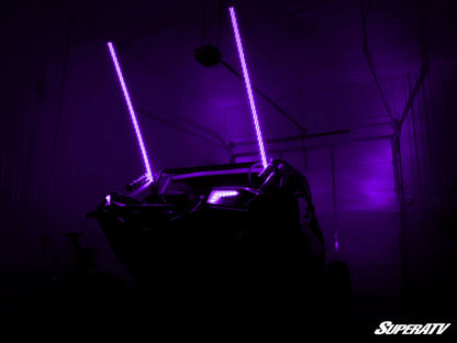 Superatv RGB LED Whip Lights