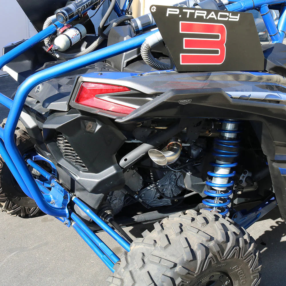 Evolution Powersports Shocker Electric Side Dump Race Bypass Pipe For BRP Can-Am Maverick X3